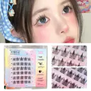 Glue-free Self-adhesive False Eyelashes Lashes Extension Eye Makeup Natural D