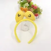 Quirky Banana Headbands Unique Pattern Hairband Lovely Cartoon Hair Hoop
