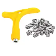 Stainless Steel Skid-Proof Spiked Nails Replacement For Running 7mm Track Spikes