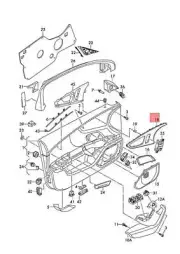 OEM AUDI A6 Allroad qu. Trim Insert Alu Elipse Silver 4G0867409BJUR3
