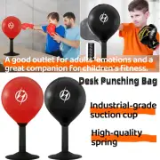 Desk Punching Bag Toy Strong Suction Cup Punch Desktop Games Boxing Ball Gifts