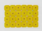 Stud Boy Super Lite +Plus Single Backer Plate Yellow 96 Pack 2462-P3-YEL