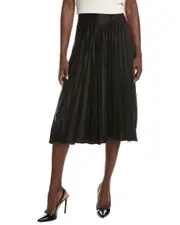 BOSS Hugo Boss Vlissa Pleated Midi Skirt