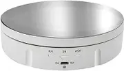 ciciglow Rotating Turntable Display Stand, 360 Degree Views for Jewelry Watch Cosmetic Display, USB or Batteries Powered, Suitable for Collectibles and More (ABS 3)