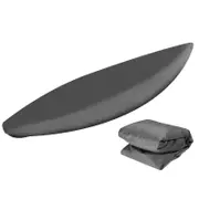 Outdoor Kayak Cover Waterproof Sunscreen Canoe Cover Kayak Storage Cover 3.1 to 3.5m