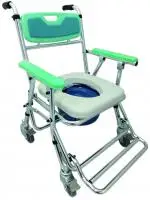 在飛比找樂天市場購物網優惠-永大醫療~富士康FZK4542附輪收合便器椅每台3200元