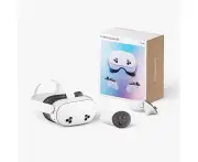 Meta Quest 3s 128GB Advanced All-in-One VR Headset with Batman: Arkham Shadow