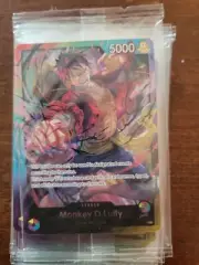 One Piece - Promo! Sealed Single Card - PL Monkey D Luffy, Sealed!
