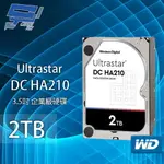 昌運監視器 WD ULTRASTAR DC HA210 2TB 企業級硬碟(HUS722T2TALA604)【APP下單點數4倍送】