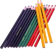 Angoily 15pcs Boys and Girls Fabric Marking Pencils No Sharpening Needed Pull-String Wax Crayons for Drawing Arts Pencils for Home School