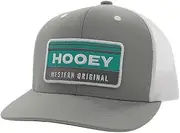 [HOOey] Youth Kids Boys Adjustable Snapback Trucker Mesh Back Hat (GreyWhiteTeal - 2235T-GYWH-Y), GreyWhiteTeal - 2235t-gywh-y