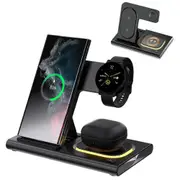 3 in1 Wireless Charger Station Fast Charging Dock for Samsung Watch iPhone