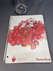 Rare Vintage Strawberry Shortcake Subject Notebook 1980 New Old Stock Stationary