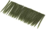 Rubber Fishing Tubes, Practical Anti-tangle Sleeves 30pcs/bag with Smooth Interior, for Fishing