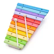 Bigjigs Toys Wooden Snazzy Xylophone - Musical Instruments for Kids