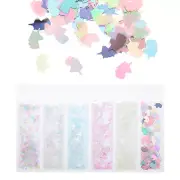 Colors Mixed Shapes Glitters Resin Epoxy Accessories Crafts Sequins Decor