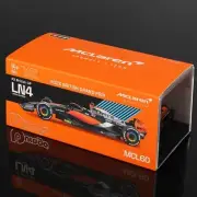 2023 F1 Lando Norris McLaren Mercedes MCL60 Diecast Car Model Driver & Case 1:43