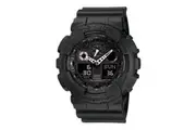 Casio G-Shock GA-100-1A1DR Black XL Military Analogue Digital Mens Sport Watch