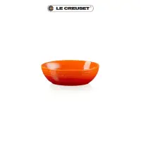 在飛比找momo購物網優惠-【Le Creuset】瓷器橢圓形湯碗17cm(火焰橘)