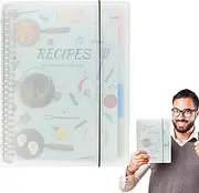 Recipe Notebook Blank, Blank Recipe Book, A4 Recipe Book to Write In, Personal Recipe Journal, Cooking Journal for Recipes, Family Recipe Book, Recipe Writing Notebook, Blank Cooking Journal, Family