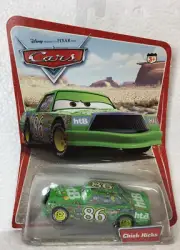PIXAR CARS - CHICK HICKS - FILLMORE ERROR CARD - FILMORE ON BACK