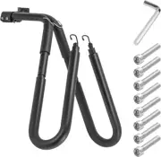 Surfboard Bike Rack - Adjustable Bicycle Carrier for Shortboard/Fish/Boogie Boar