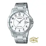 【天龜 】CASIO 簡約時尚 防水石英錶 MTP-V004D-7B