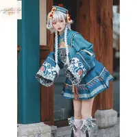 在飛比找樂天市場購物網優惠-新品 萬聖節 角色扮演服 櫻姬lolita小殭屍服女蘿莉塔正