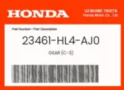 Honda Genuine Gear (C-3) - 23461-Hl4-Aj0