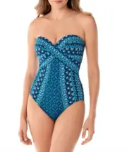 Miraclesuit Mosaica Seville Tummy Control One-Piece Women's Swimsuit 16