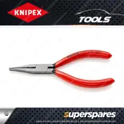 Knipex Flat Nose Plier - 140mm Long with Cutting Edges Precision Mechanics Plier
