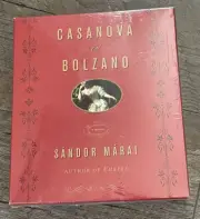 New Sealed CASANOVA IN BOLZANO By SANDOR MARAI AudioBook on 8 CDs - Book on CD