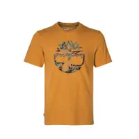 在飛比找ETMall東森購物網優惠-Timberland 男款小麥色TREE LOGO短袖T恤A