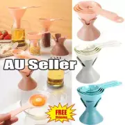 Multifunctional Funnel with Strainer Filter Practical Reusable 6 in 1 Filter AL