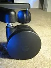 Miracle Extra Large Carpet Compatible Chair Caster Set. 4 Set of Five. 500 Pound Load Capacity. Plastic Material. Stem Mount. 20 Count.