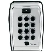 Master Lock PUSH BUTTON LOCK BOX Key Safe Outdoor Combination WALL MOUNT