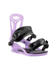 Union Rosa Women's Snowboard Bindings, Violet, Small MY25