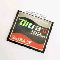 在飛比找蝦皮購物優惠-Cf 卡 512MB Sandisk Ultra II 內存