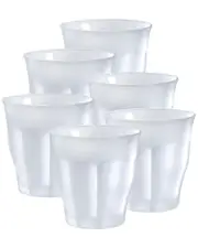 Duralex Set of 6 Picardie Small Frosted Tumblers NoSize NoColor