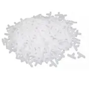 Wall Floor Tile Plastic T Type Spacers Tiling Tools 5mm White 500pcs
