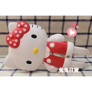 ❤兔兔日貨❤日本進口 hello kitty 超大 夾子 曬衣夾 立體夾子 棉被夾 造型夾 點點 蝴蝶結 復古 絕版