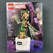 Lego Marvel 76297 Infinity Saga: Dancing Groot 459 Pieces Brand-New