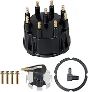 waltyotur Distributor Cap and Ignition Rotor Kit 805759Q3 805759T3 805759T1 Replacement for MerCruiser 5.0L 5.7L 7.4L 8.2L 350 V8 Engines with Thunderbolt IV and V HEI Ignitions