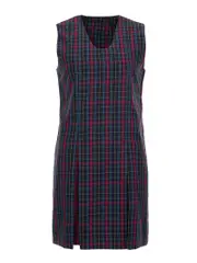 Check Tunic Blue/Gold/Maroon