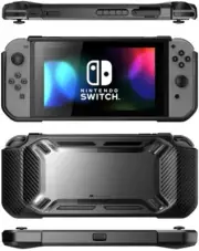 Mumba For Nintendo Switch Console Joy-Con Rugged Grip Case Hard Shockproof Cover