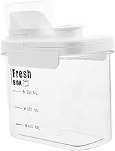 MOLUCKFU Airtight Rice Storage Container Food Canister for Grains Flour Organization Design for Freshness for Kitchen Use
