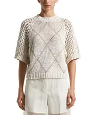Peserico Knitted Handmade Sweater