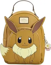 [Funko] Loungefly Pokemon - Eevee - Mini Backpack - Premium Vegan Leather - Gift Idea - Official Merchandise - for Boys, Girls Men and Women - Anime Fans