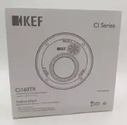 Brand New KEF Ci160TR Shallow Depth Round In-Ceiling Speaker @ 4speakers