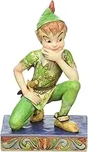 Disney Traditions by Jim Shore Peter Pan Personality Pose Stone Resin Figurine, 4”